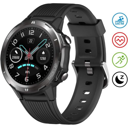  [아마존 핫딜] UMIDIGI Smart Watch Fitness Tracker Uwatch GT, Smart Watch for Android Phones, Activity Tracker Smartwatch for Men with Sleep Monitor All-Day Heart Rate 5ATM Waterproof