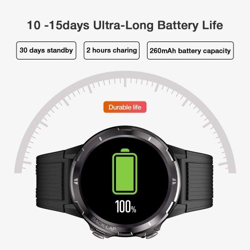  [아마존 핫딜] UMIDIGI Smart Watch Fitness Tracker Uwatch GT, Smart Watch for Android Phones, Activity Tracker Smartwatch for Men with Sleep Monitor All-Day Heart Rate 5ATM Waterproof