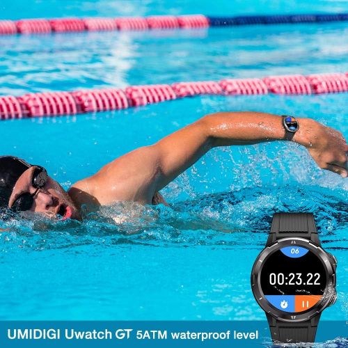  [아마존 핫딜] UMIDIGI Smart Watch Fitness Tracker Uwatch GT, Smart Watch for Android Phones, Activity Tracker Smartwatch for Men with Sleep Monitor All-Day Heart Rate 5ATM Waterproof