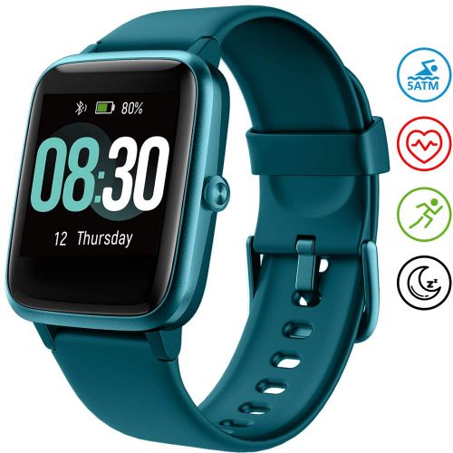  UMIDIGI Smart Watch Uwatch3 Fitness Tracker, Smart Watch for Android Phones, Activity Tracker Smartwatch for Women Men Kids, with Sleep Monitor All-Day Heart Rate 5ATM Waterproof