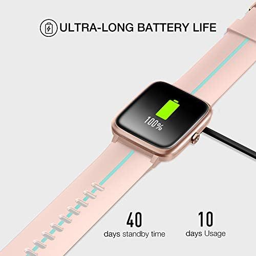  [아마존베스트]UMIDIGI Smartwatch Uwatch3 GPS Fitness Tracker Wristwatch, Waterproof Fitness Watch For Men And Women