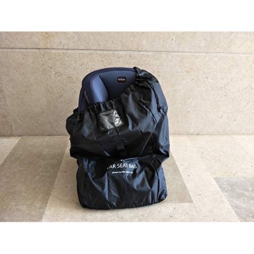 UMJWYJ Car Seat Bag Large Gate Check Travel Luaage Bag with Backpack Shoulder Straps, Lightweight Car Seat Storage Bag Stroller Carrier for Airplanes Trains
