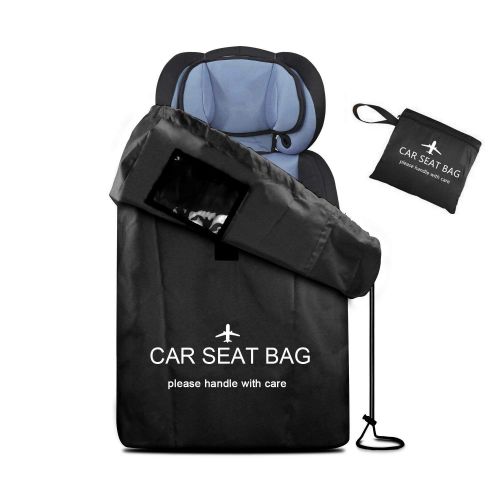  [아마존베스트]UMJWYJ Car Seat Bag Large Gate Check Travel Luaage Bag with Backpack Shoulder Straps, Lightweight Baby...