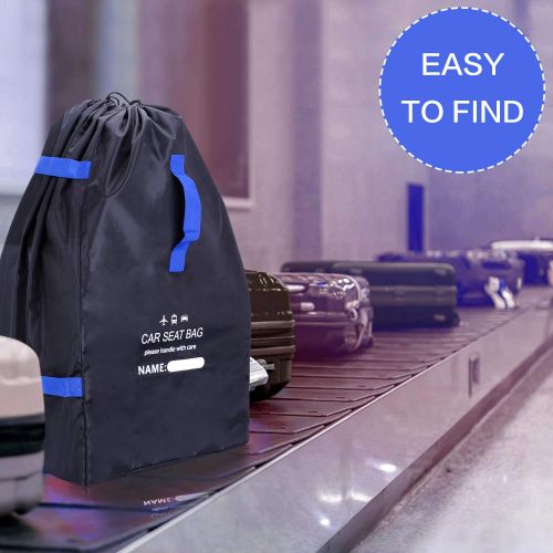  [아마존베스트]UMJWYJ Car Seat Travel Bag Adjustable Padded Backpack for Car Seats Car Seat Travel Tote Ideal Gate Check for...