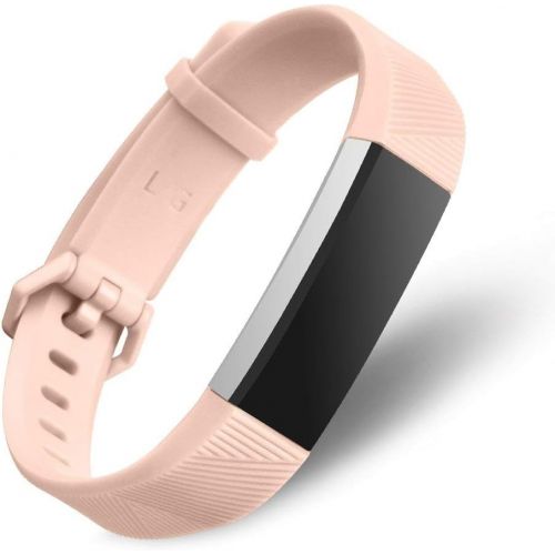  [아마존베스트]UMTELE Compatible with Fitbit Alta Bands, Soft Wristband with Metal Buckle Clasp Closure Replacement for Fitbit Alta/Alta HR/Fitbit Ace …