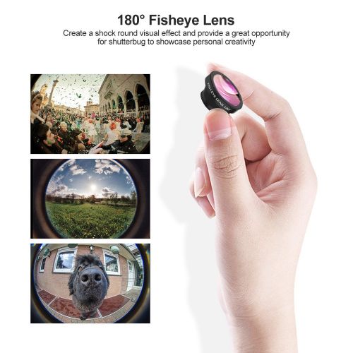  Cell Phone Camera Lens, 4 in 1 Phone Camera Lens, UMTELE 12X Telephoto Lens + Fisheye Lens + Wide Angle Lens + Macro Lens with Remote Shutter