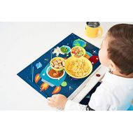 [아마존베스트]UNCLE WU UNCLEWU Table Topper Disposable Placemats Baby Toddler Kids Super Sticky Disaposable Placemats 60 Count (3 Bags of 20) BPA Free -ECO Friendly,NEET &Safe Restaurants,No Cleaning,Enj