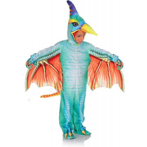  UNDERWRAPS Under Wrap Little Girls Green Pterodactyl Child Costume