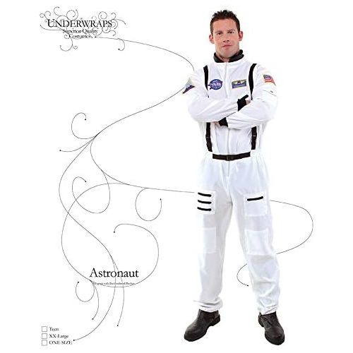  할로윈 용품Underwraps Costumes Mens Astronaut Costume