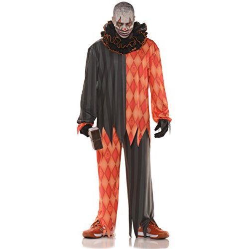  할로윈 용품Underwraps Mens Evil Clown Costume - Twisted