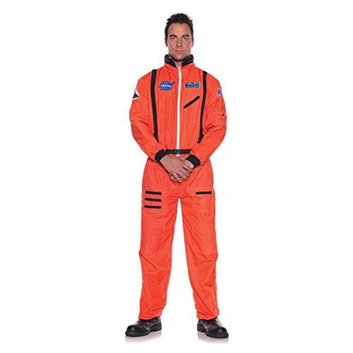  할로윈 용품UNDERWRAPS Mens Orange Astronaut Costume