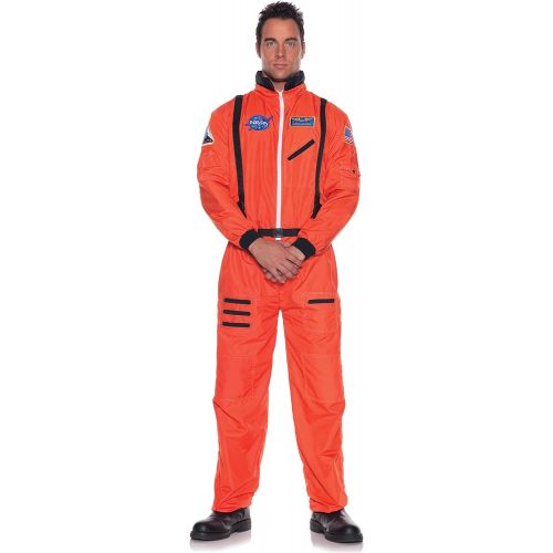  할로윈 용품UNDERWRAPS Mens Orange Astronaut Costume