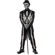 할로윈 용품UNDERWRAPS Men’s Costumes Bone Chillin Skeleton Costume Tuxedo