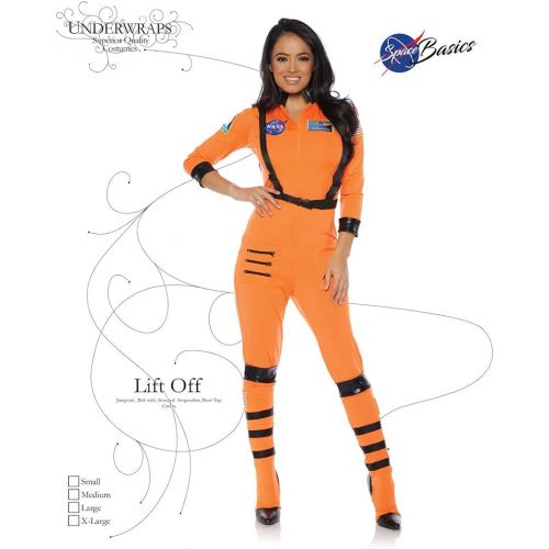  할로윈 용품UNDERWRAPS womens Sexy Astronaut Costume - Lift Off