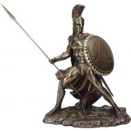 UNICORN STUDIO Greek Military King Leonidas Statue Bronze Finish