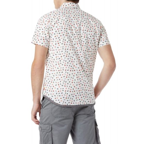  UNIONBAY Mens Classic Short Sleeve Poplin Button-up Woven Shirt