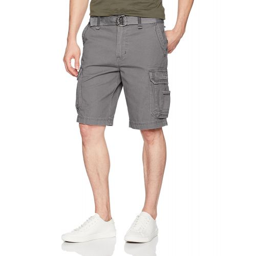  UNIONBAY Mens Survivor Belted Cargo Short-Reg and Big & Tall Sizes