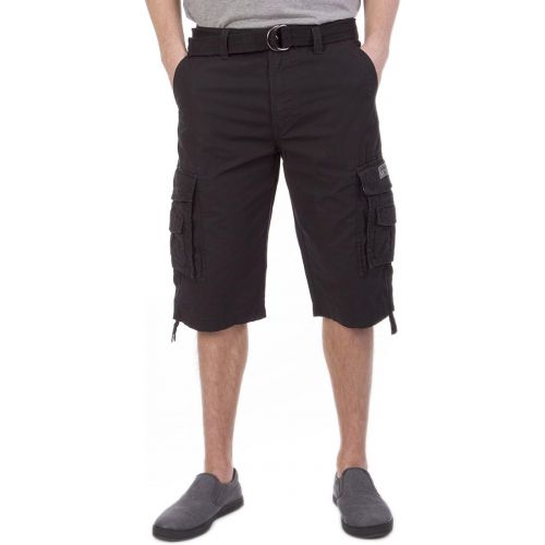  Unionbay Mens Cordova Belted Messenger Cargo Short - Reg and Big and Tall Sizes