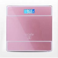 UNIQUE-F Digital Body Fat Scale Intelligent Weight Bathroom Scale 180kg / 400 Lb / 28st Body Composition Analysis Weight Pink
