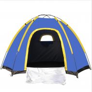 UNIQUE-F Tent Pop-up Lockable Door 3-4 People Automatic Sun Protection Waterproof UV Beach Garden Camping Fishing Picnic