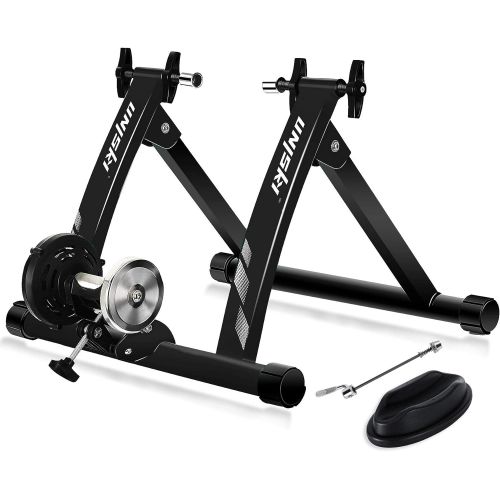  [아마존베스트]unisky Bike Trainer Stand Indoor Exercise Magnetic Bicycle Training Stand Stationery Cycling Trainer for Mountain & Road Bike