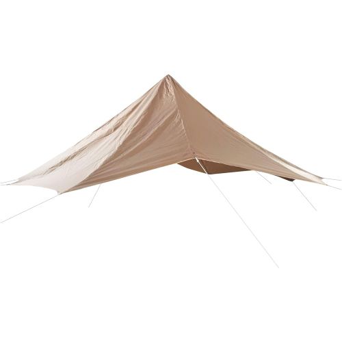  UNISTRENGH Waterproof Sunshade for 4M 5M 6M Dual Doors Bell Tent, Heavy Duty Top Cover Roof Shelter for Cotton Tent (for 4M Dual Doors Tent)