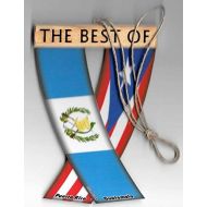 UNITY FLAGZ Puerto RICO and Guatemala Boricua Guatemalan Caribbean South American Rear View Mirror Hanging CAR Flags Mini Banners for Inside The CAR