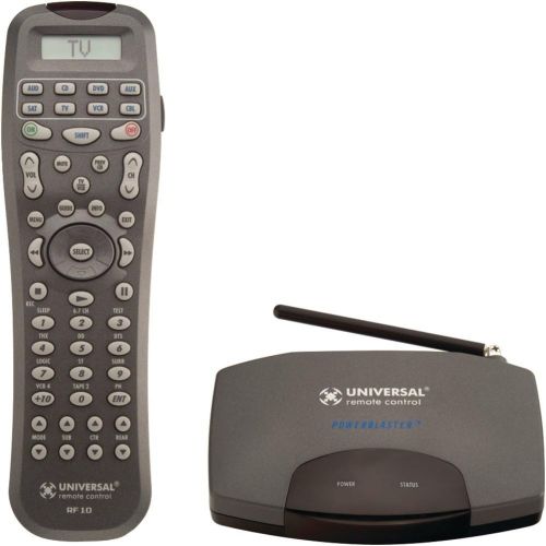  UNIVERSAL REMOTE URC-RFS200 10 DEVICE REMOTE & POWERBLASTER(TM) RF BUNDLE