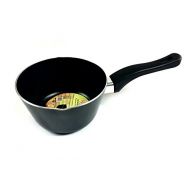 Uniware 6 Nonstick Aluminum Saucepan With Pour Spouts,Dishwasher Safe,Heat Resistant Handles (6 inch)