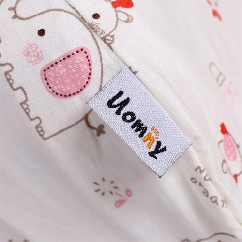  Crib Sheet Set UOMNY 100% Cotton Crib Fitted Sheets Baby Sheet for Standard Crib and Toddler...