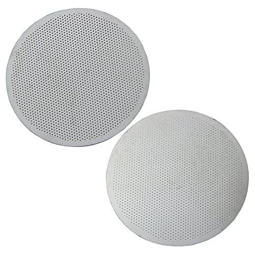  UP100 3PCS Ultra Fine Stainless Steel Coffee Screen Filter Reusable Washable Cofffee Filter for AeroPress Coffee & Espresso Maker