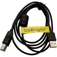 UpBright USB Cable PC Data Cord Compatible with M-Audio Keystation 49 MK3 49MK3 MIDI Controller Transit Pro Sound Card Audio Avid Fast Track Ultra 8R 9900-65142-00 Mixer Oxygen 61 49 88 25 8 Keyboard