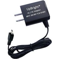 UpBright 5V AC/DC Adapter Compatible with SKIL SD561802 SD5618-03 SD561803 SD561204 4V Pivot Grip Rechargeable Lithium Ion Li Battery Screwdriver Micro USB Charging Cable 5VDC 1A Power Supply Charger