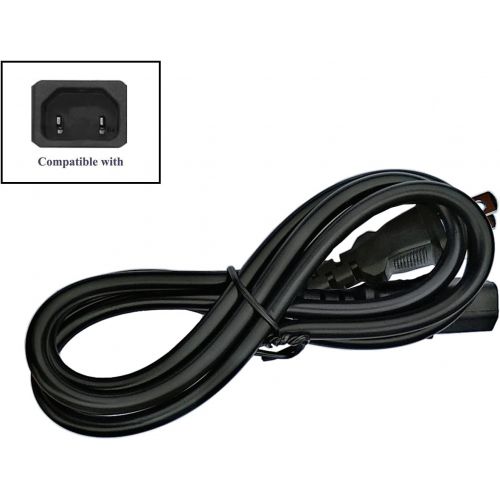  UpBright New 2-Prong AC in Power Line Cord Outlet Socket Cable Plug Lead Compatible with Harman KARDON AVR 1565 AVR 1700 AVR 3600 AVR-2650 Receiver