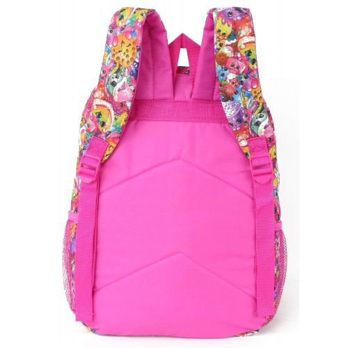  UPD Shopkins Girls All Over Print Backpack (Multi Pink, One Size)