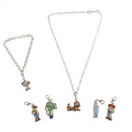 UPD Disney Toy Story 4 Add A Charm Jewelry Set