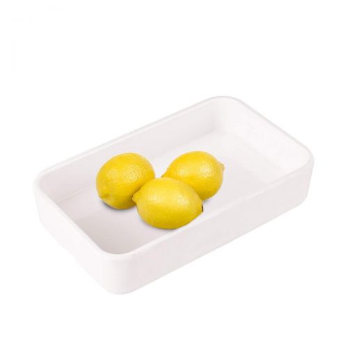  UPKOCH Kunststoffschale Platte Ablageschale Schalenplatte Kosmetik Schmuck Organizer Obstschale