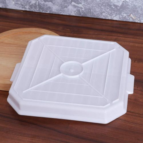  [아마존베스트]UPKOCH Ideal 2 Pcs Microwave Bacon Baking Tray Useful Eggs Sausage Rack Kitchen Cooking Tools Accessories (White)