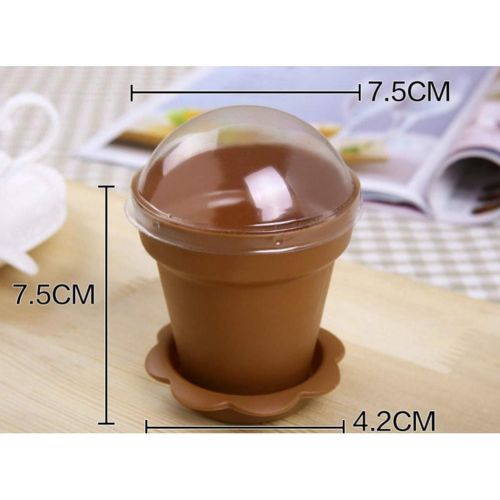  [아마존베스트]UPKOCH 20pcs mini flower pot cup with shovel spoon