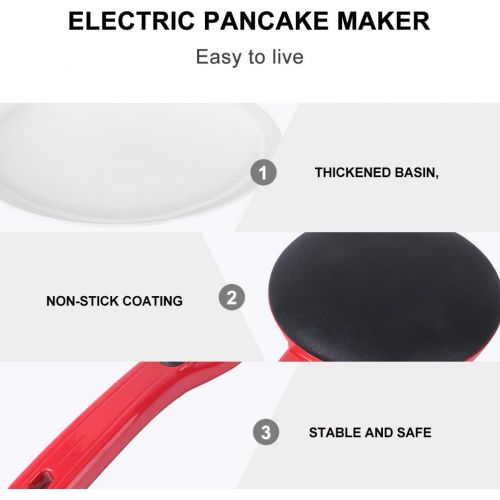  [아마존베스트]UPKOCH Tortilla Maker Stainless Steel Non-Stick Tortilla Press Pie Dough Press Machine Kitchen Supplies for Pizza Mexican Taco Tortilla Pie