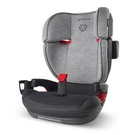 UPPAbaby Alta High Back Booster Seat / Seven-Position, Active Support Headrest / SecureFit Integrated Belt Guide + Positioner / Removable Cup Holder Included / Morgan (Charcoal Melange)