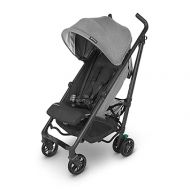 UPPAbaby G-Luxe Umbrella Stroller/Lightweight Design for Easy Travel/One-Step Fold + Recline/XL Basket + Canopy/Cup Holder Included/Greyson (Charcoal Melange/Carbon Frame)