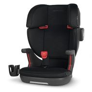 UPPAbaby Alta V2 High Back Booster Seat/Seven-Position, Active Support Headrest for Growing Children/SecureFit Integrated Belt Guide + Positioner/Cup Holder Included/Jake (Black Melange)