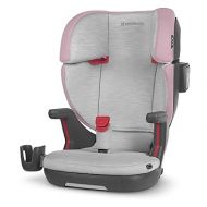 UPPAbaby Alta V2 High Back Booster Seat/Seven-Position, Active Support Headrest for Growing Children/SecureFit Integrated Belt Guide + Positioner/Cup Holder Included/Iris (Grey Melange/Lavender)