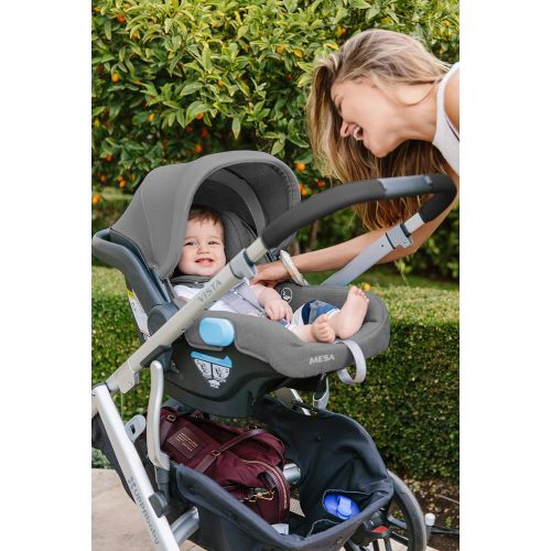  [아마존베스트]2018 UPPAbaby MESA Infant Car Seat -Jordan (Charcoal Melange) Merino Wool Version/Naturally Fire...