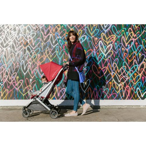  [아마존베스트]2018 UPPAbaby MINU Stroller - Jordan (Charcoal Melange/Silver/Black Leather)