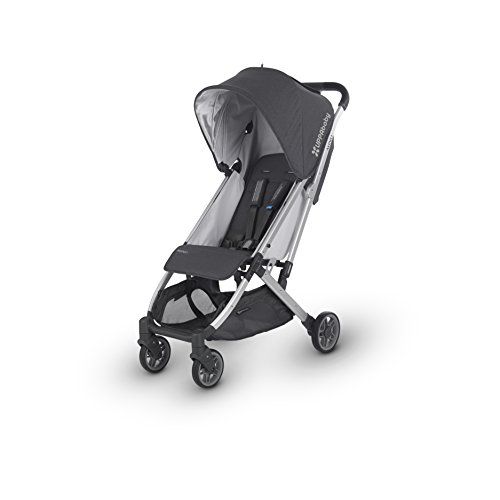  [아마존베스트]UPPAbaby MINU Stroller + MESA Adapter - Jordan (Charcoal Melange/Silver/Black Leather)