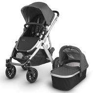 [아마존베스트]2018 UPPAbaby Vista Stroller -Jordan (Charcoal Melange/Silver/Black Leather)