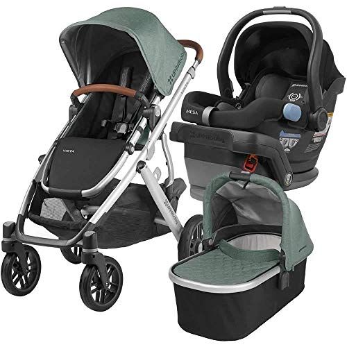  [아마존베스트]UPPAbaby Full-Size Vista Infant Baby Stroller & MESA Car Seat Bundle (Emmett/Jake)