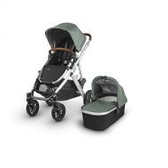 [아마존베스트]2018 UPPAbaby Vista Stroller - Emmett (Green Melange/Silver/Saddle Leather)